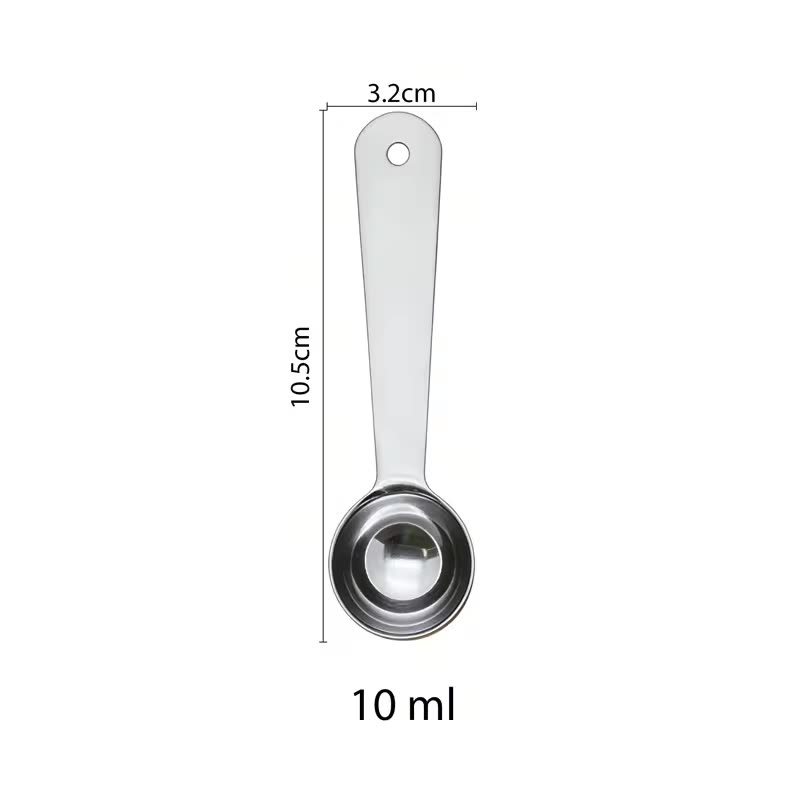 10 ml One-Piece Measuring Spoon — dimensional drawing