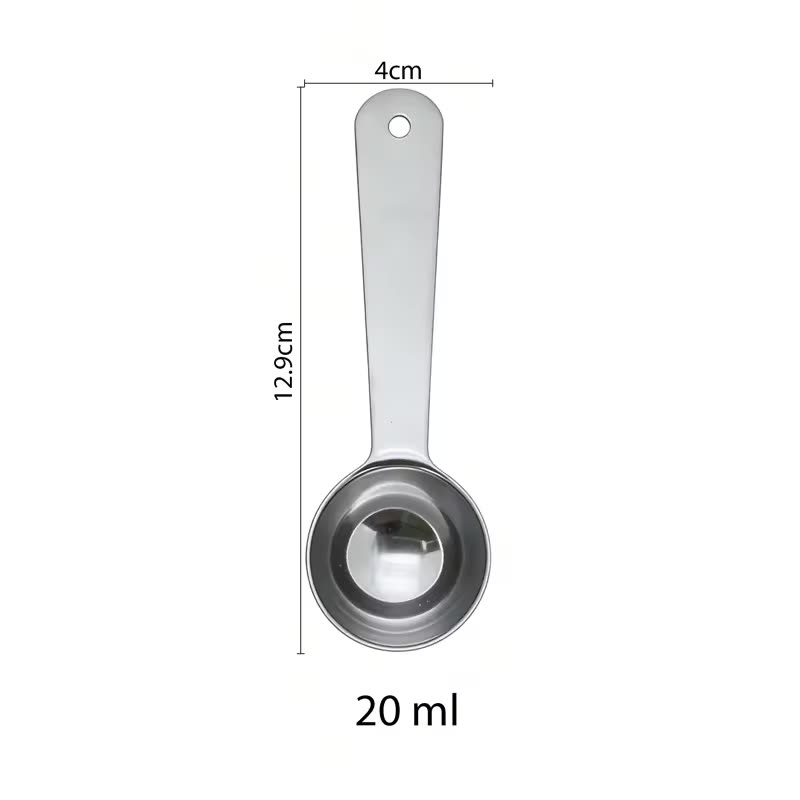 20 ml One-Piece Measuring Spoon — dimensional drawing